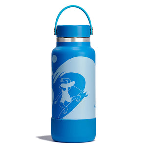 Hydro Flask 32oz Wide Mouth Water Bottle with Flex Cap & Boot Geyser